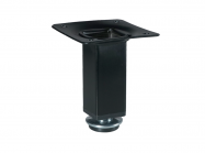 Опора з регулюванням квадратна GIFF Nelio 25x25/80 чорна